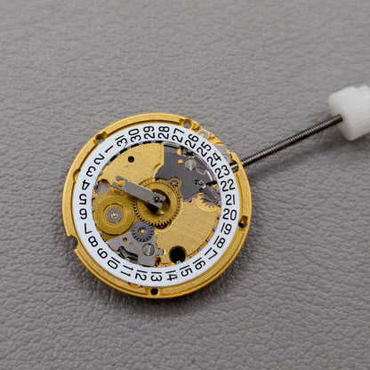 Swiss ETA 956.112 Watch Quartz Movement 3 Hands Date@3