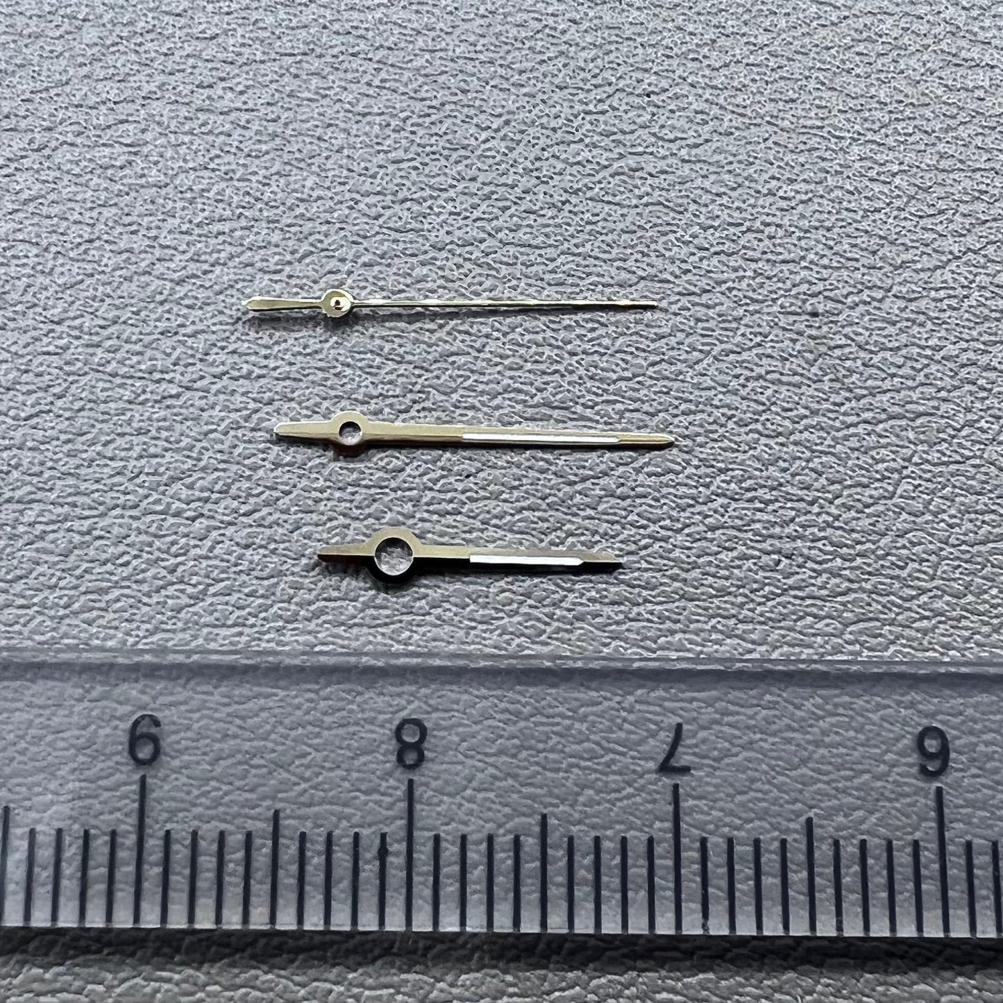 Green Lume Gold Trim Watch Hands for ETA2836 2824 2892A2 ETA Series Movement