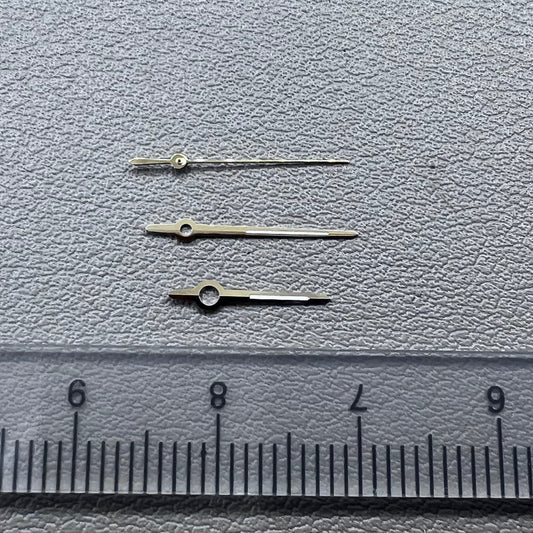 Green Lume Gold Trim Watch Hands for ETA2836 2824 2892A2 ETA Series Movement