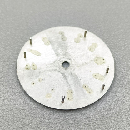 Blue Lume Sea Blue Metal Watch Dial For ETA2836 2824 Miyota 8205 8215