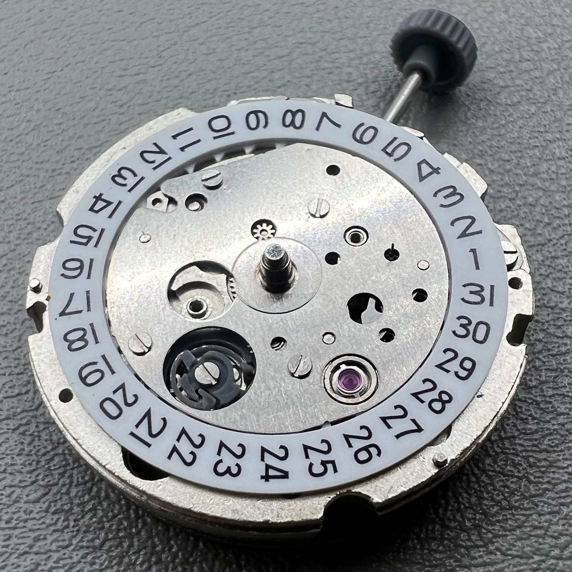 Japan Miyota 8218 automatic mechanical watch movement with 2 hands by Miyota, precise timekeeping component