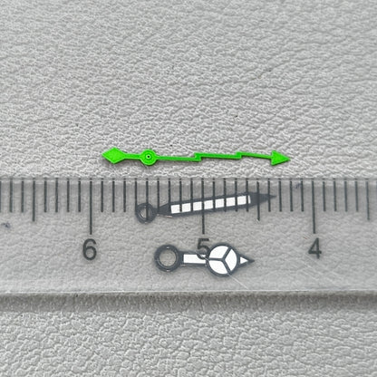 Green Lightning Second Hand SUB Luminous Watch Hands for NH34 NH35 NH36 NH38 NH70
