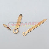 Green Lume Rose Golden Trim Watch Hands for ST3600/ST3620 ETA6497/6498 Movement