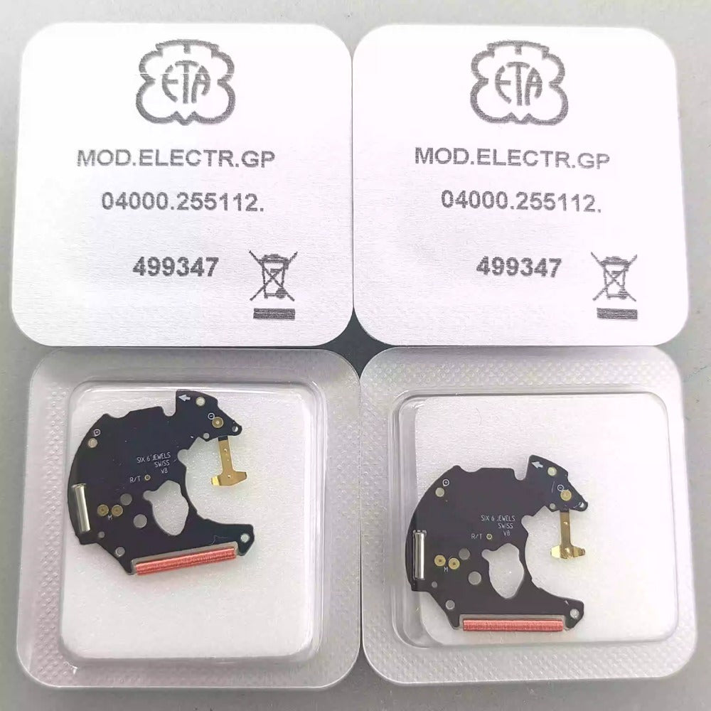 Circuit imprimé neuf de fabrication suisse pour montre à mouvement <tc>ETA</tc> 255.441