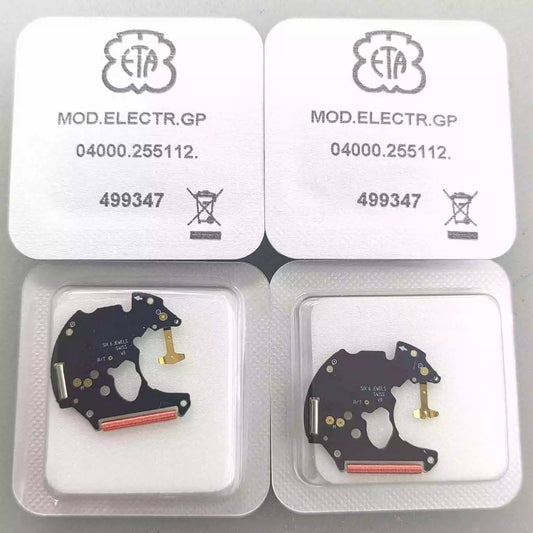 Circuit imprimé neuf de fabrication suisse pour montre à mouvement <tc>ETA</tc> 255.441