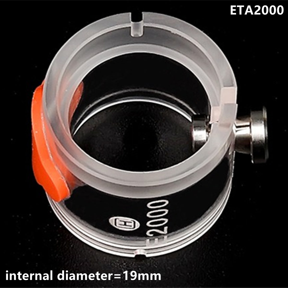 Plastic Movement Holder with Knob for ETA2000 watch repair, durable tool