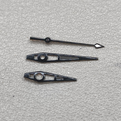 Black Big Arrow with Green Lume Watch Hands for NH35/36 NH38 NH72 NH70