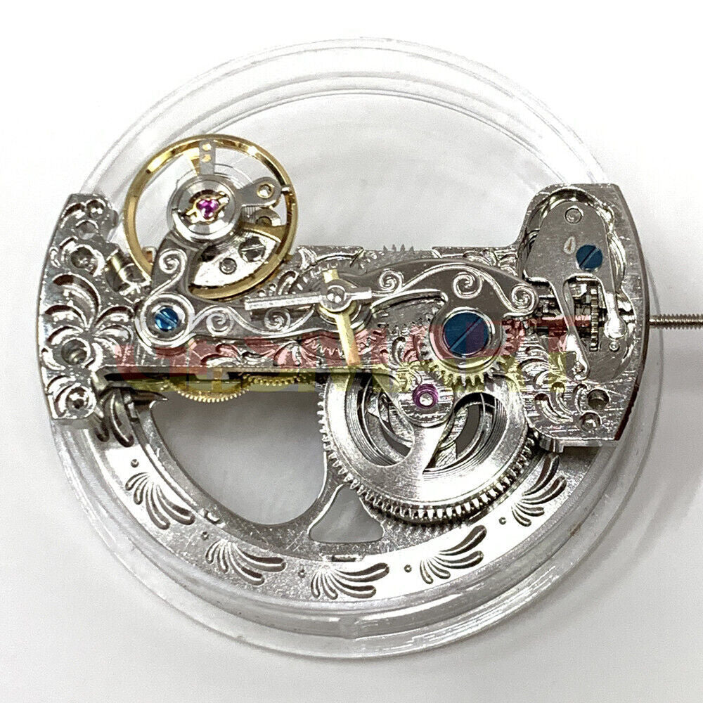 Rectangle-shaped automatic mechanical watch with 2 hands, classic design, China made craftsmanship.