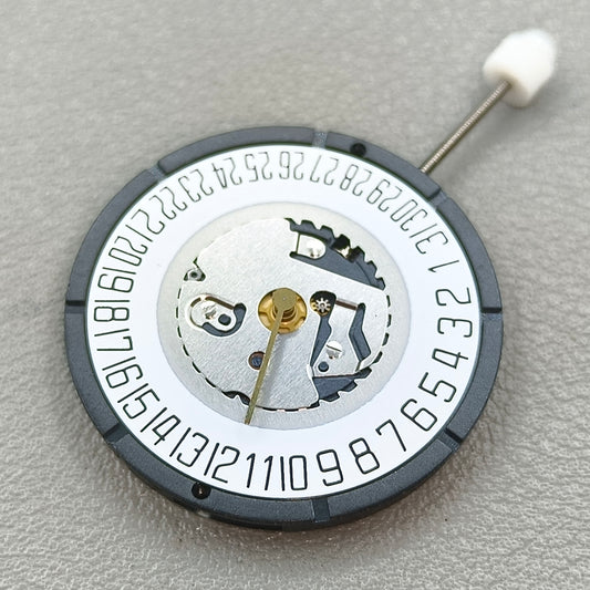 Swiss ISA 2331 Black Dial Watch Quartz Movement Date@6