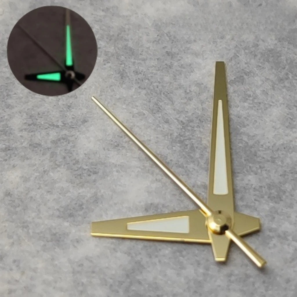 C3 Green Luminous Multicolor Watch Hands For NH35 NH36 NH37 NH38 Movement Watch