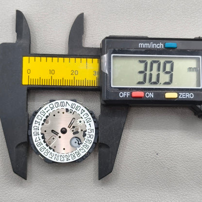 Japan Hattori Epson VR3G VR3GA Watch Quartz Movement Date@3