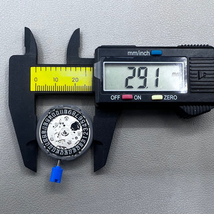 Japan NH35 Black Disk Mechanical Automatic Wrist Watch Movement Date@6