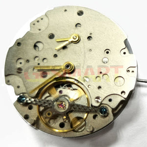 China Made Shanghai Automatic Mechanical Movement 2L30 Second Timezone At 12