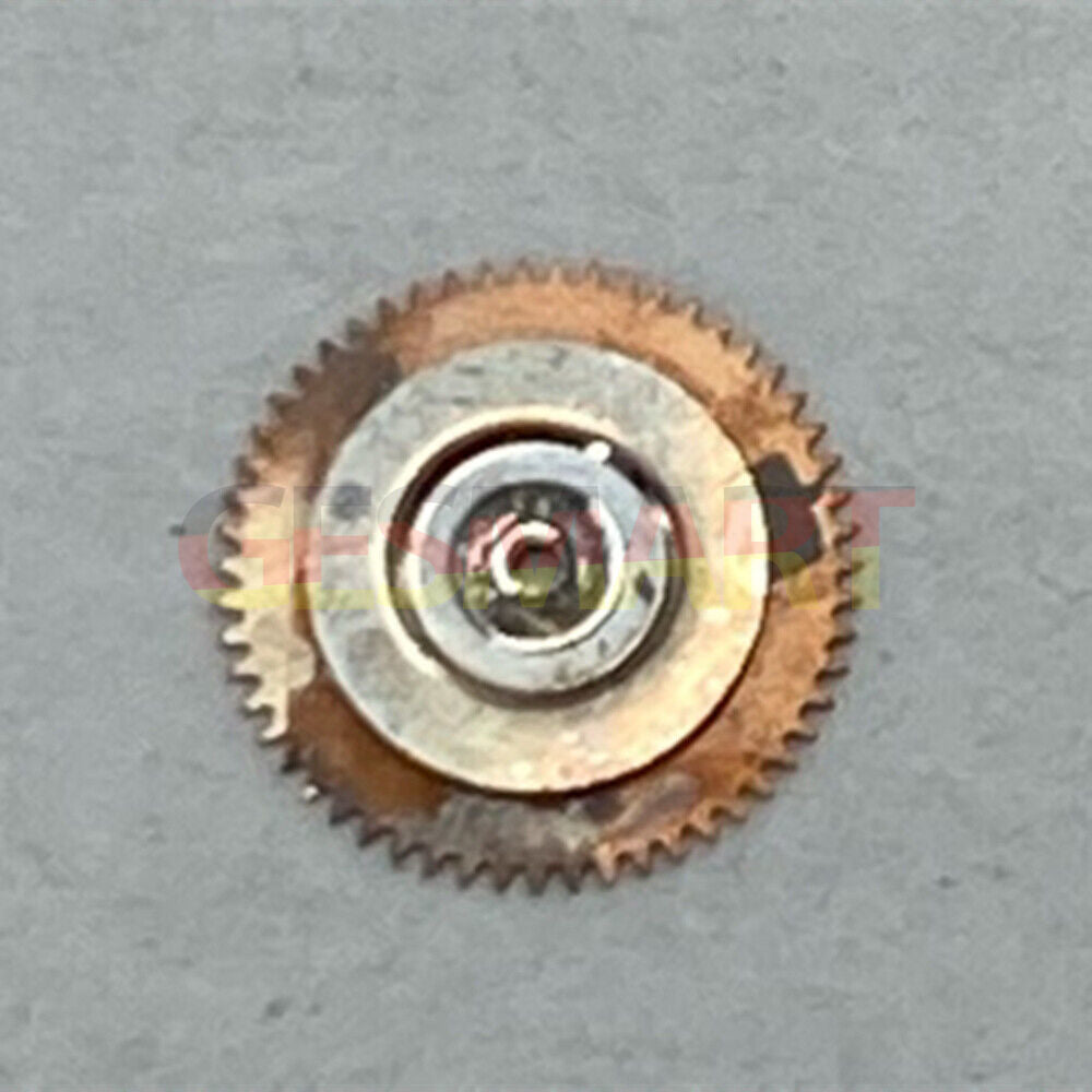 Date indicator driving wheel for ETA2671 watch movement, precision part by ETA, disassembled for repair.