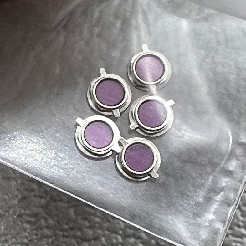 5 PIECES Plate Cap Jewel Generic Fit for 8200 Movement #1019-3025