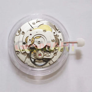 China Made 2824 Automatic Mechanical Movement 3 Hands Black Balance Wheel