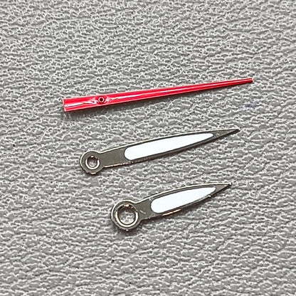 2 Sets Luminous Red Second New Watch Hands for Miyota 2035 Movement