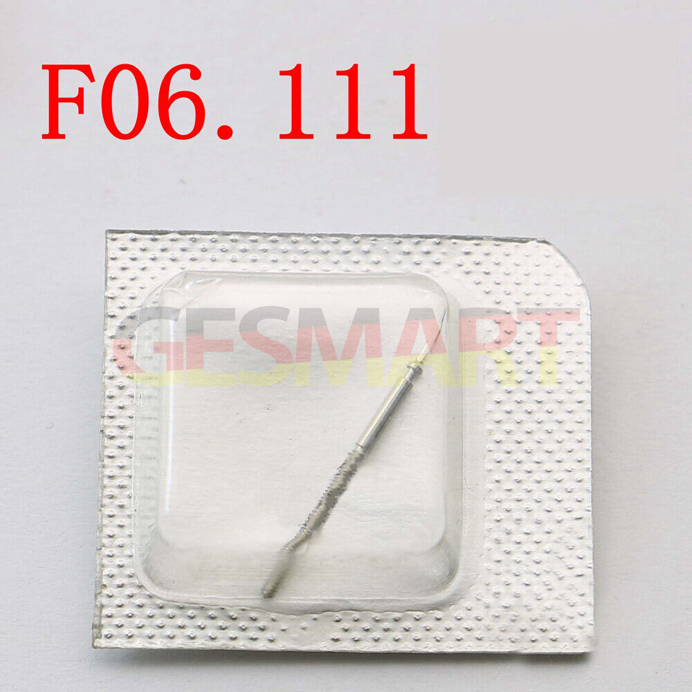 Replacement watch winding stem for ETA F06.111 movement, precise fit for smooth repair.