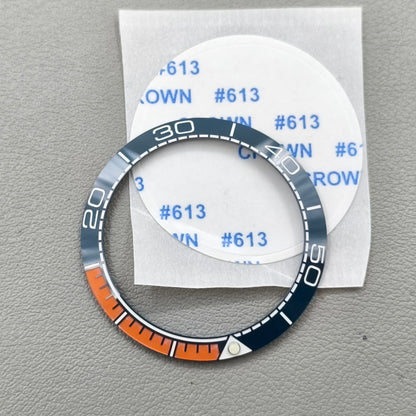41.5mm/32.5mm Ceramic Watch Bezel Insert Dark Blue Bezel