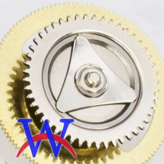 Chronograph wheel for ETA 7750 series watch movements, precision repair part.