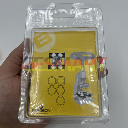 Bergeon 5674 Vise jaws holder for 5700-Z watch case vice, precision tool for secure watch repairs.