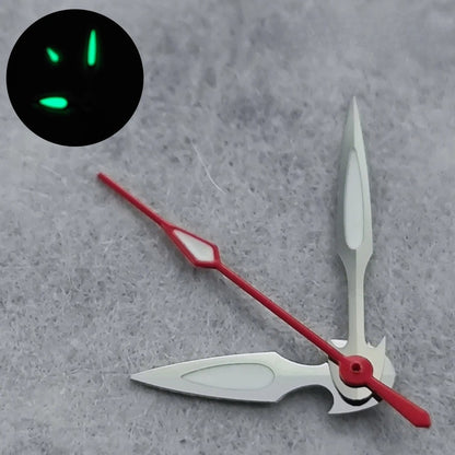 NH35 Watch Hands Green Luminous Watch Pointers For NH35 NH36 4R 7S Movement