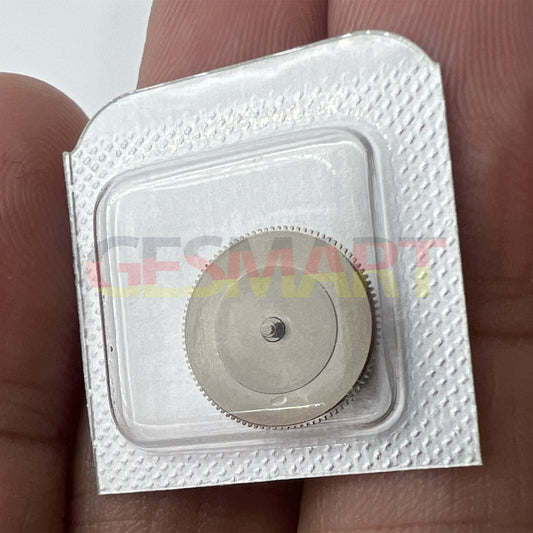 Complete barrel with mainspring for Miyota 9015 movement, generic fit watch accessory.