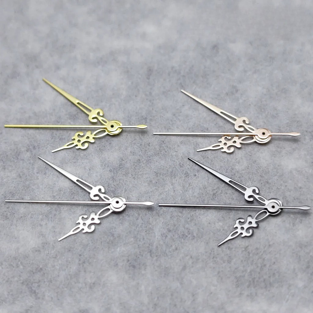 Polished Snowflake Multicolor Watch Hands Pointers For NH35/NH36/4R/7S Movement