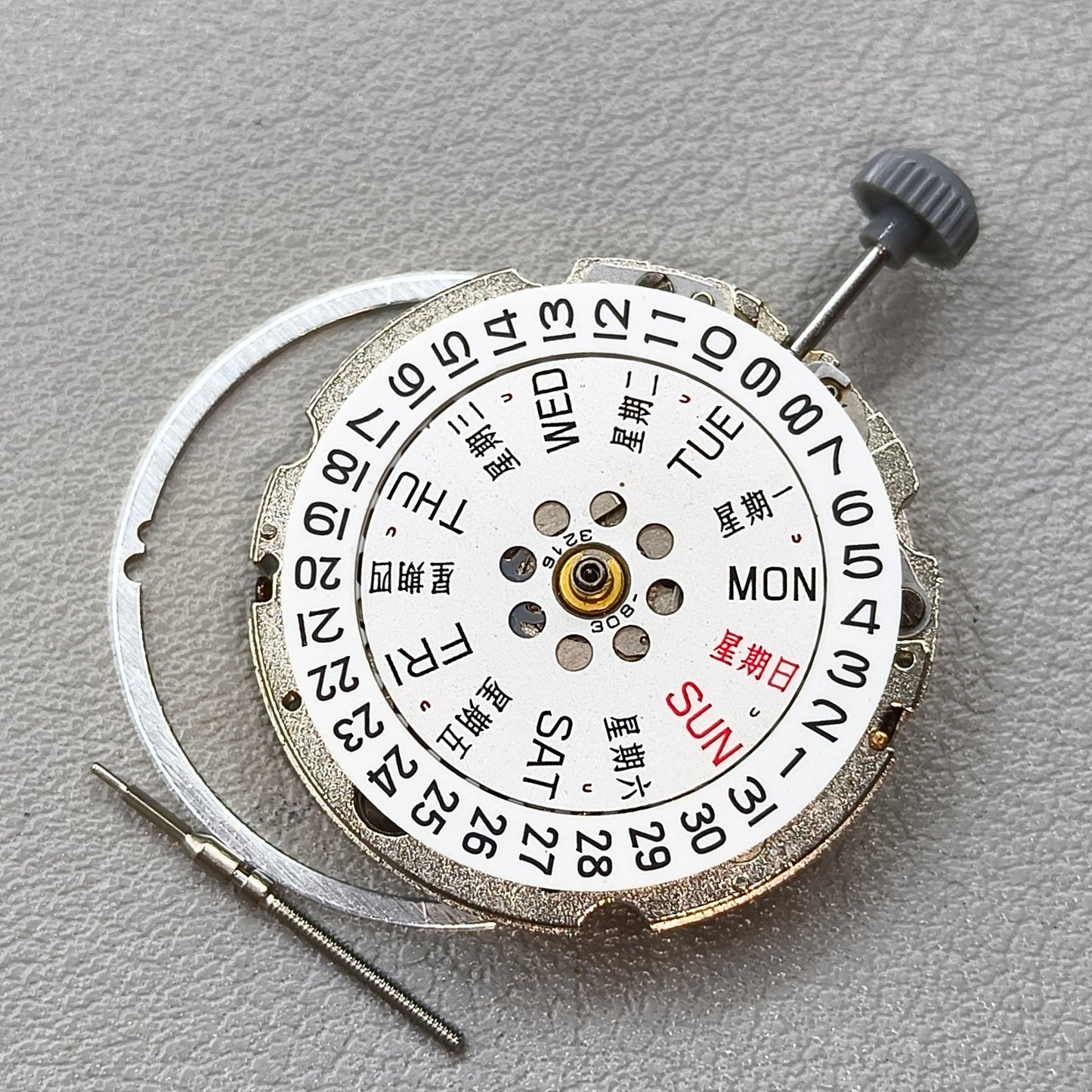 Japan Miyota 820A Movement Automatic Mechanical Day Date Display Window