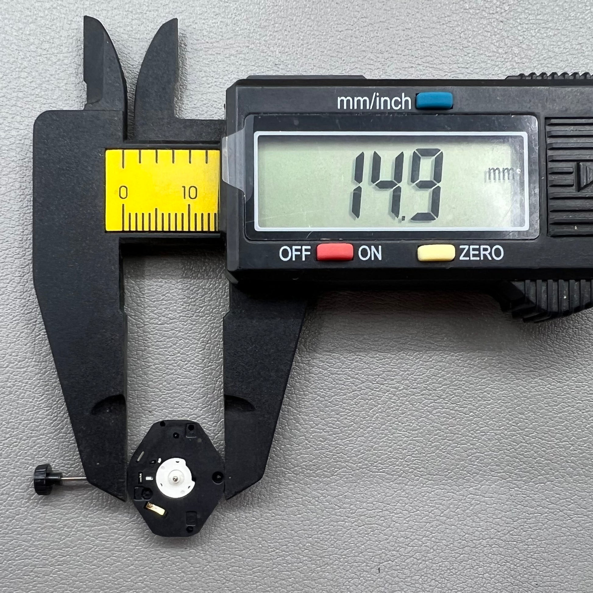 Set of 2 Japan Miyota 6T28 quartz movements with small second hand at 6 o'clock, precise and reliable.