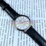 37mm China Baihua Manual Mechanical Watch 19 Jews Silver Dial Shock-Resistant