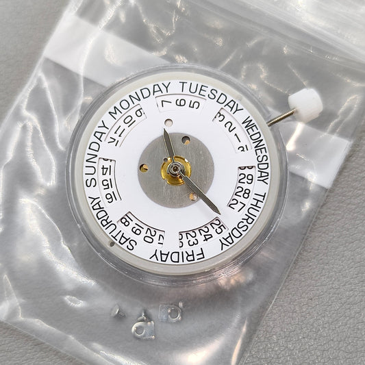 Seagull 2834-2 Automatic Movement Day Date Replace ETA2834-2 Movement