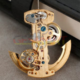 Asian LG0808 Hollow Rectangle Bare Balance Wheel Automatic Mechanical Movement