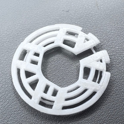 2 PIECES 3.8mm Height Watch Case Mount Spacer Ring Fixing Ring for Miyota 2035