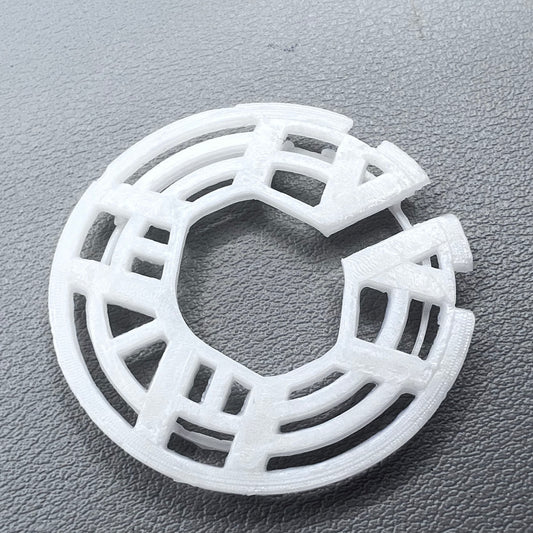 2 PIECES 3.8mm Height Watch Case Mount Spacer Ring Fixing Ring for Miyota 2035