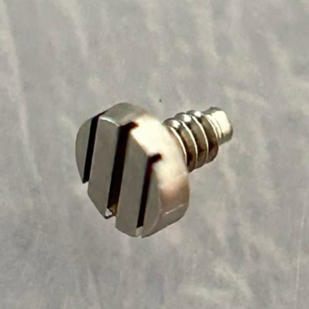 Pillar wheel screws for 4130 mechanical movement, precision watch accessory.