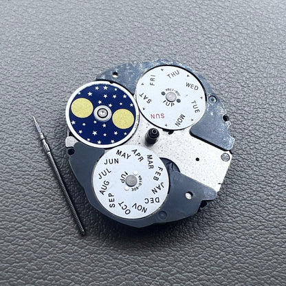 Japan Miyota 6P80 quartz watch movement repair part, precise replacement for 6380 models.