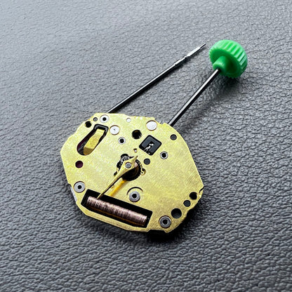 Japan Miyota 4T43 quartz watch movement with 2 hands and small second at 6 o'clock by Miyota.