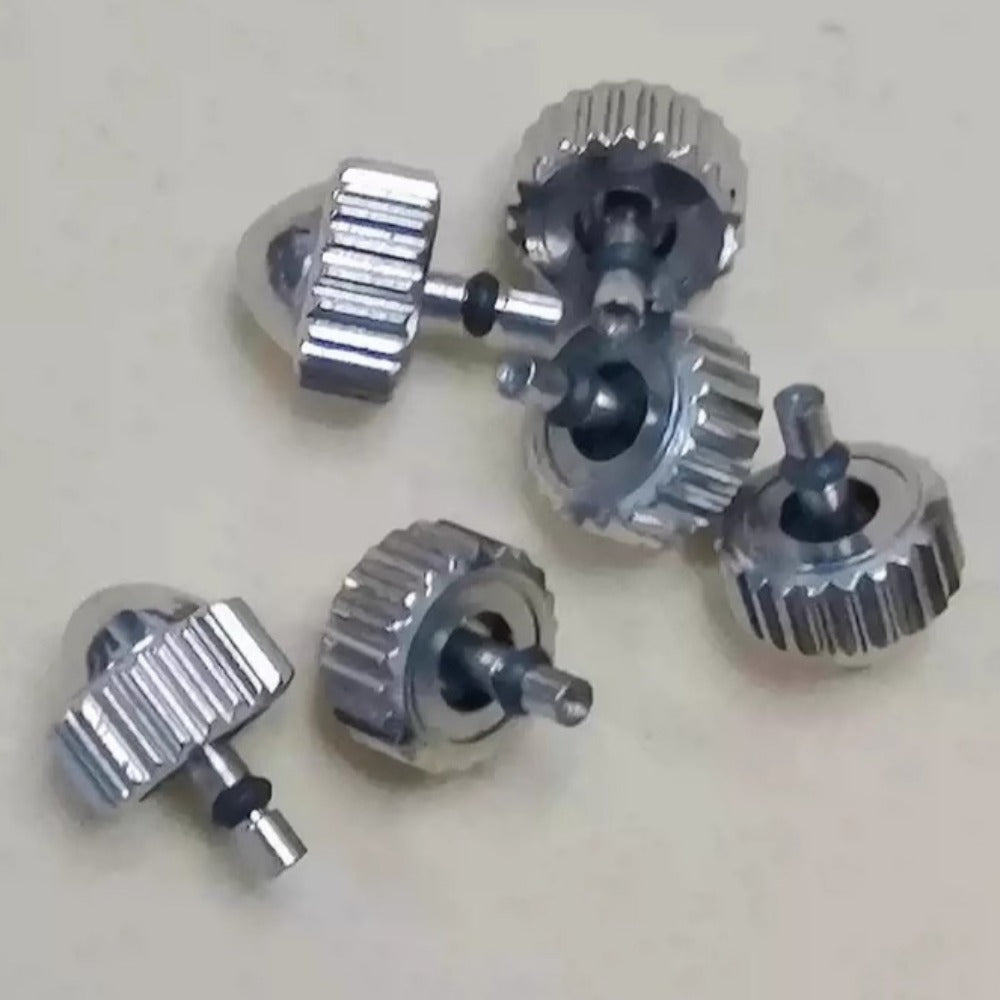 Original Japan-made Seiko watch crown for 7D46, 7D48, 7D56A quartz movement watches.