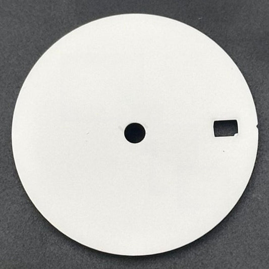 28.5mm Babysbreath Steel+Stone Modified Watch Dial For NH35 NH36 No Calendar