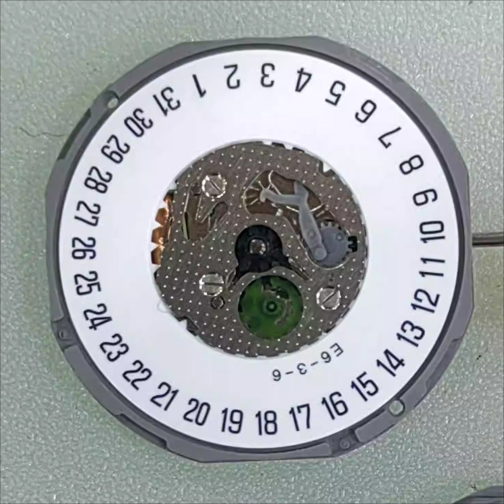 Japan Made Miyota 1M15 Quartz Movement 2 Hands Date At 6 Watch Part