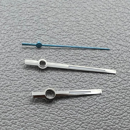 2 Sets Pack Blaue Sekunden Silberumrandung Grüne Leuchtzeiger für Miyota 8285