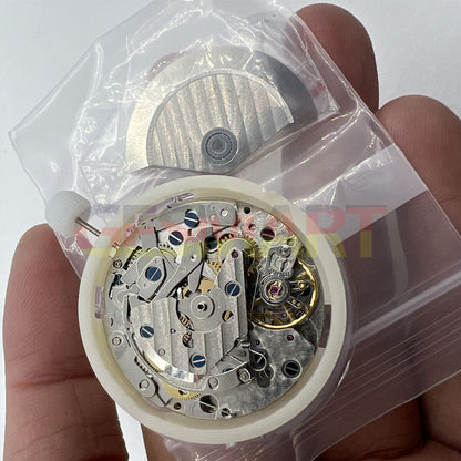 SHANGHAI watch accessory showcasing 7750 automatic mechanical movement with day-date and small second at 9 o'clock