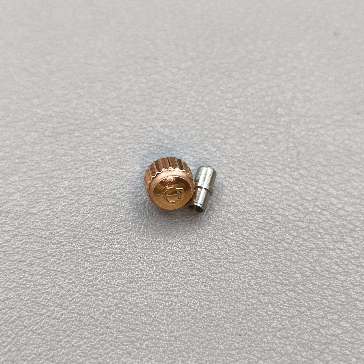 Rose Golden 6.0mm Watch Crown with Tube for OMEGA Seamaster 300 Watch