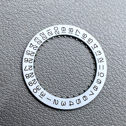 White Date Disk Wheel Generic for ETA 2824 Movement Date@3