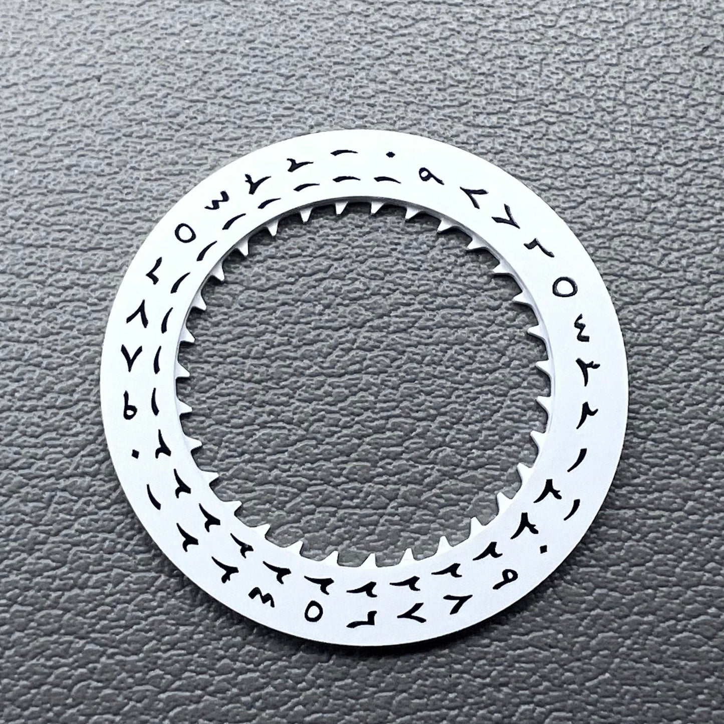 Arabic Date Disk Wheel for Mechanical NH35 Movement Crown@3.0