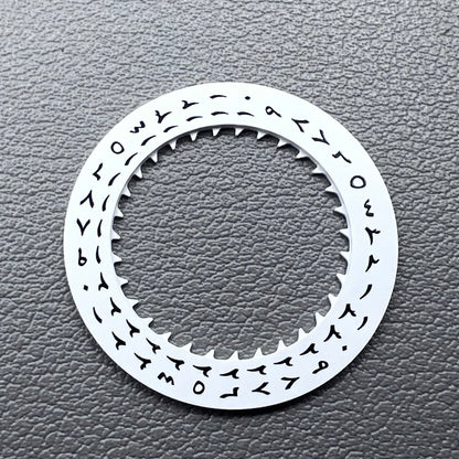 Arabic Date Disk Wheel for Mechanical NH35 Movement Crown@3.0