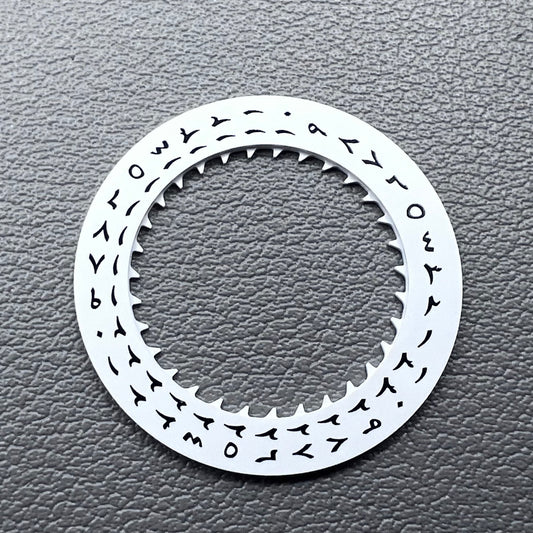 Arabic Date Disk Wheel for Mechanical NH35 Movement Crown@3.0