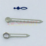 Silver Trim Arrow Shaped Green Lume Watch Hands for ST3600/ST3620/ETA6497/6498