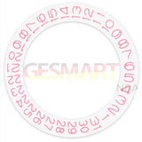 White Background Pink Character Disk Date Wheel for  NH35 NH36 Date@3